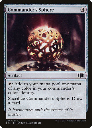 Commander's Sphere [Commander 2014] | Arkham Games and Comics