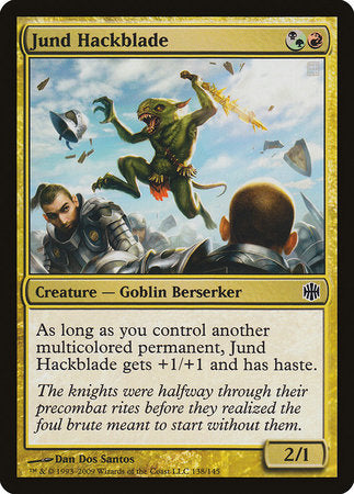 Jund Hackblade [Alara Reborn] | Arkham Games and Comics