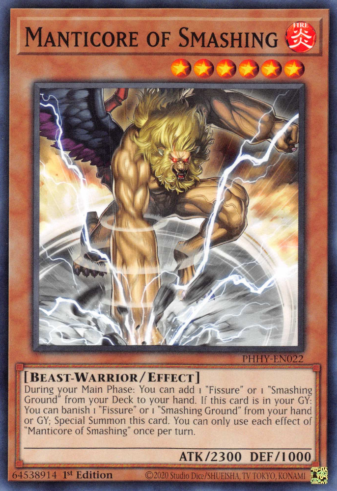 Manticore of Smashing [PHHY-EN022] Common | Arkham Games and Comics