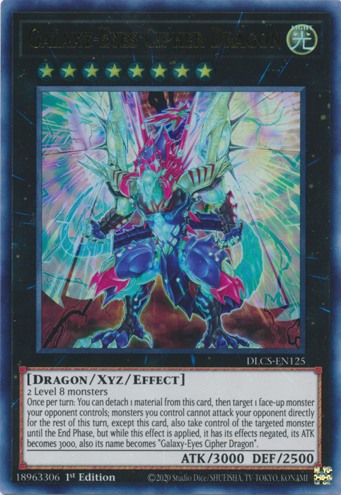 Galaxy-Eyes Cipher Dragon [DLCS-EN125] Ultra Rare | Arkham Games and Comics