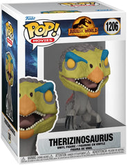 Funko POP THERIZINOSAURUS - JURASSIC WORLD: DOMINION #1206 | Arkham Games and Comics