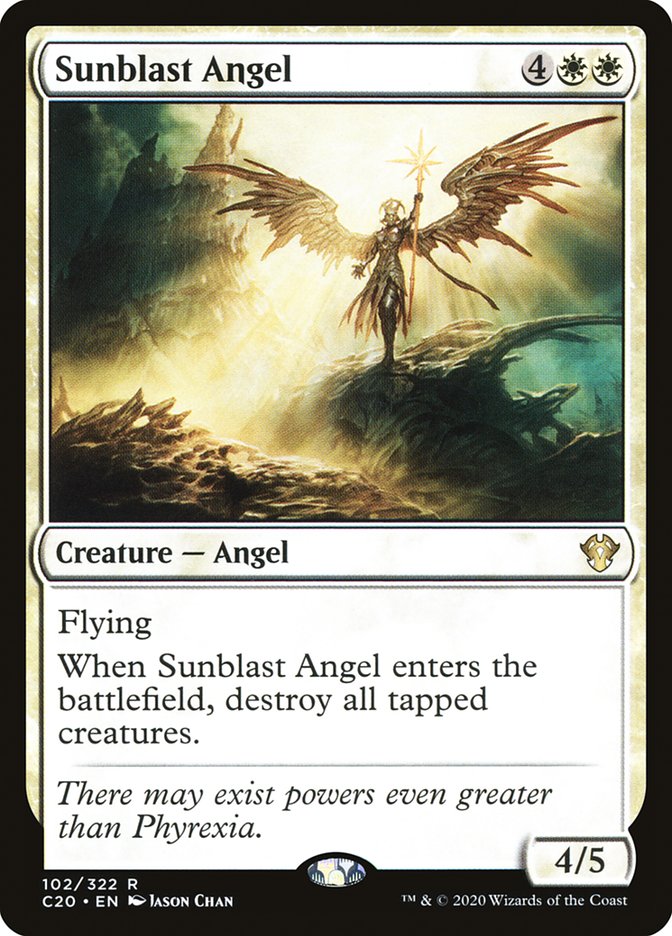 Sunblast Angel [Commander 2020] | Arkham Games and Comics