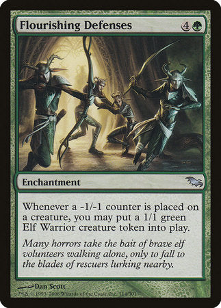 Flourishing Defenses [Shadowmoor] | Arkham Games and Comics