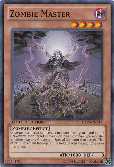 Zombie Master [GLD5-EN019] Common | Arkham Games and Comics