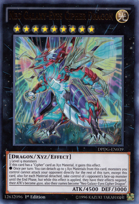 Neo Galaxy-Eyes Cipher Dragon [DPDG-EN039] Ultra Rare | Arkham Games and Comics