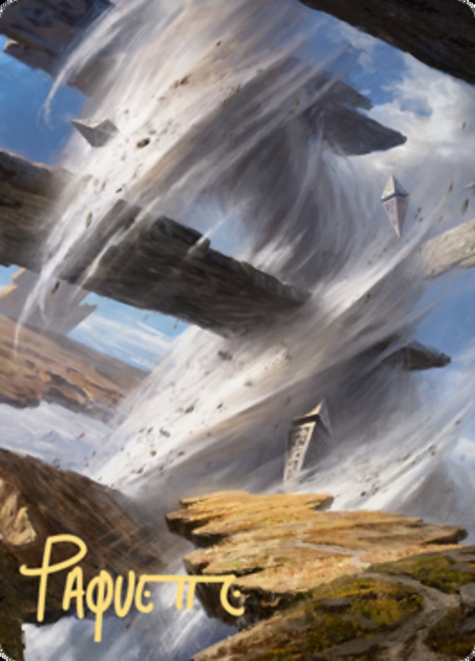 Plains 2 Art Card (Gold-Stamped Signature) [Zendikar Rising Art Series] | Arkham Games and Comics