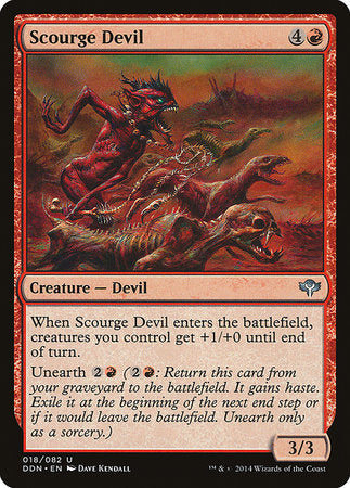 Scourge Devil [Duel Decks: Speed vs. Cunning] | Arkham Games and Comics