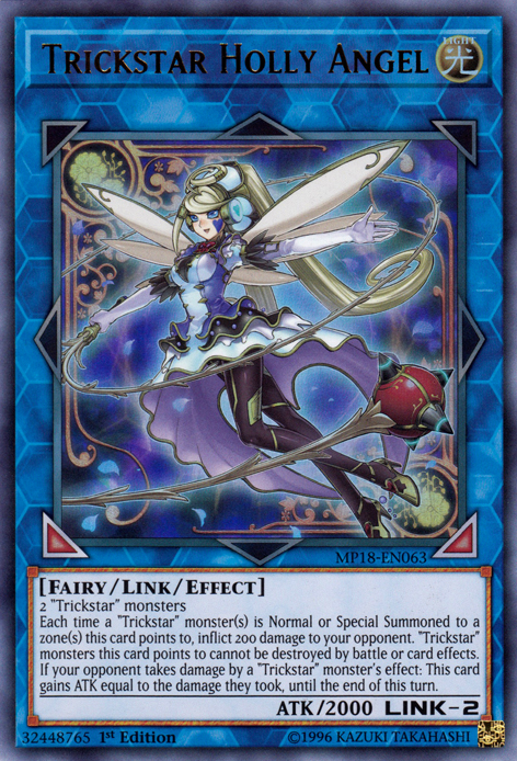 Trickstar Holly Angel [MP18-EN063] Ultra Rare | Arkham Games and Comics