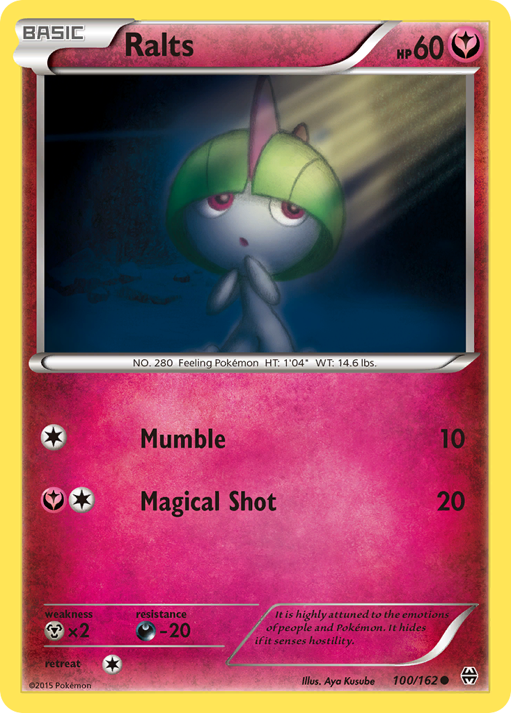 Ralts (100/162) [XY: BREAKthrough] | Arkham Games and Comics