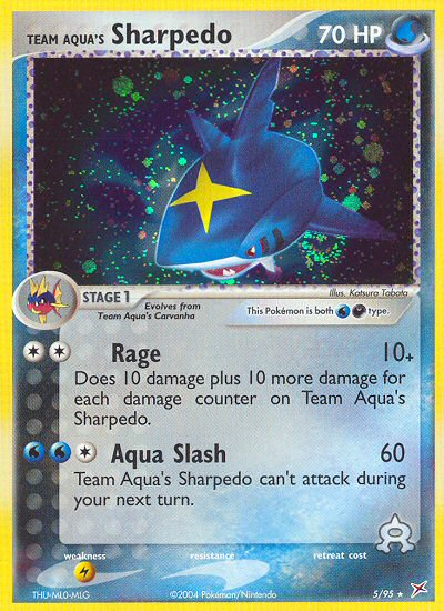 Team Aqua's Sharpedo (5/95) [EX: Team Magma vs Team Aqua] | Arkham Games and Comics