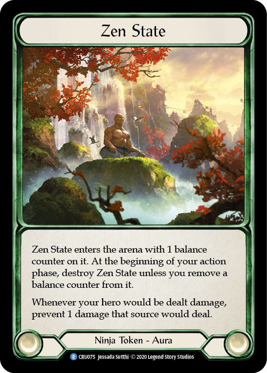 Zen State [CRU075] (Crucible of War)  1st Edition Normal | Arkham Games and Comics