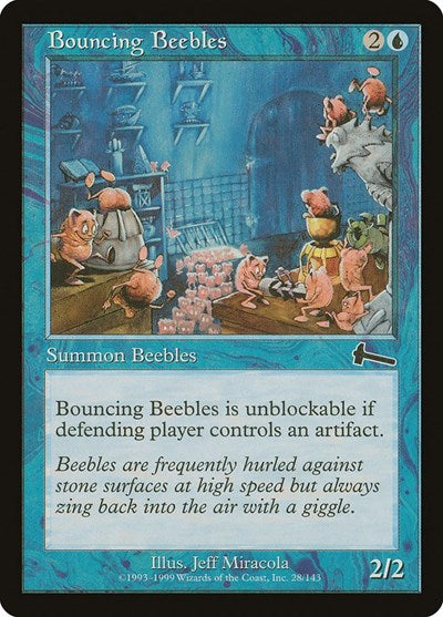 Bouncing Beebles [Urza's Legacy] | Arkham Games and Comics