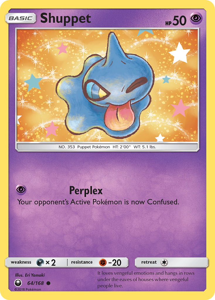 Shuppet (64/168) [Sun & Moon: Celestial Storm] | Arkham Games and Comics