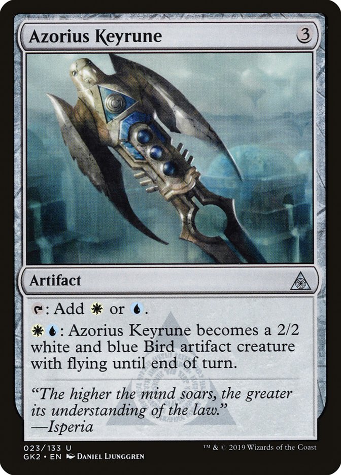 Azorius Keyrune [Ravnica Allegiance Guild Kit] | Arkham Games and Comics