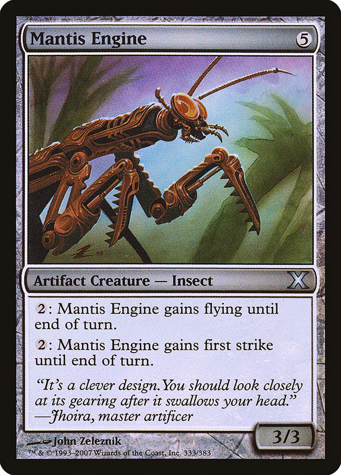 Mantis Engine (Premium Foil) [Tenth Edition] | Arkham Games and Comics