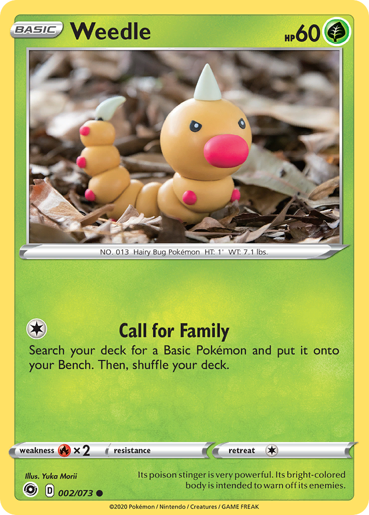 Weedle (002/073) [Sword & Shield: Champion's Path] | Arkham Games and Comics