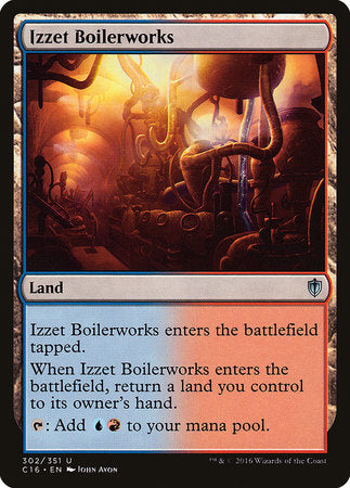 Izzet Boilerworks [Commander 2016] | Arkham Games and Comics