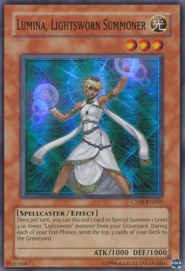 Lumina, Lightsworn Summoner [CP08-EN005] Super Rare | Arkham Games and Comics