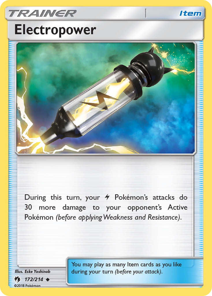 Electropower (172/214) [Sun & Moon: Lost Thunder] | Arkham Games and Comics