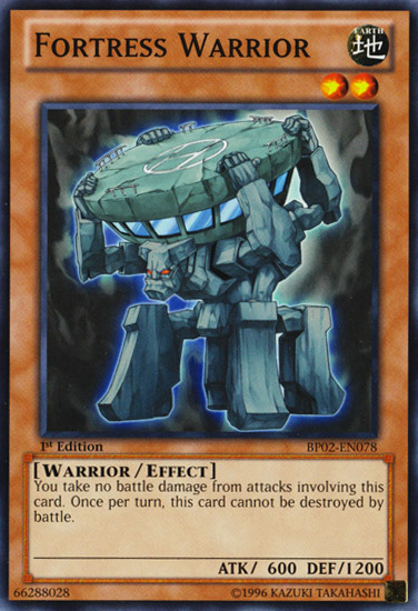 Fortress Warrior [BP02-EN078] Mosaic Rare | Arkham Games and Comics