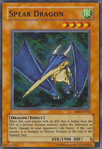 Spear Dragon [DB2-EN152] Super Rare | Arkham Games and Comics