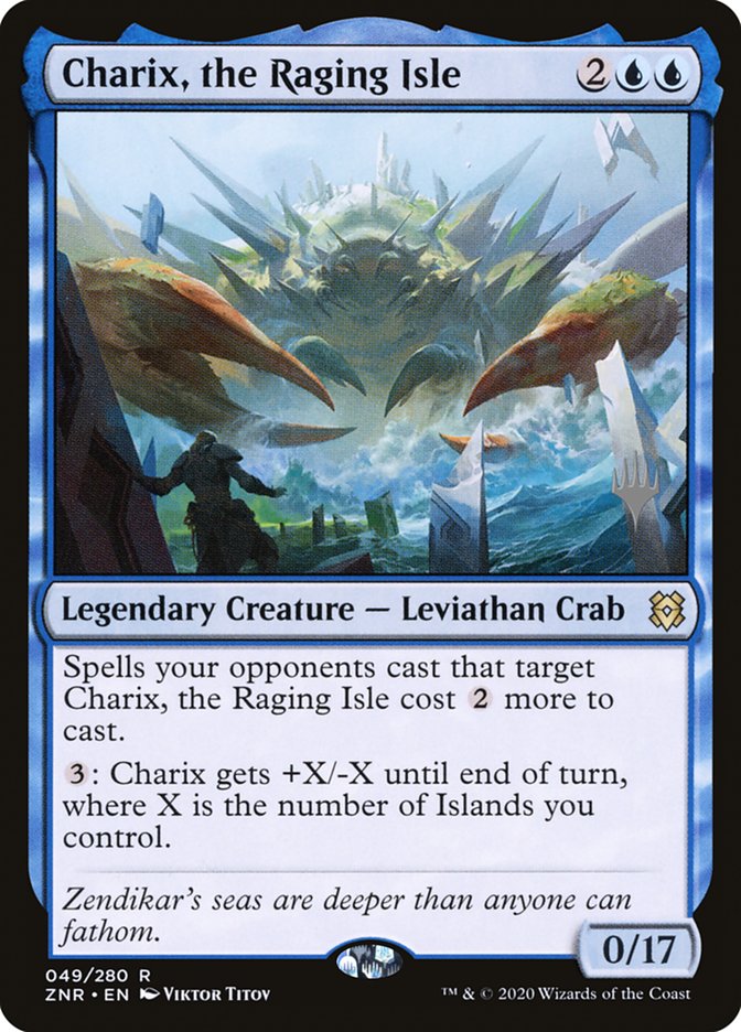 Charix, the Raging Isle (Promo Pack) [Zendikar Rising Promos] | Arkham Games and Comics