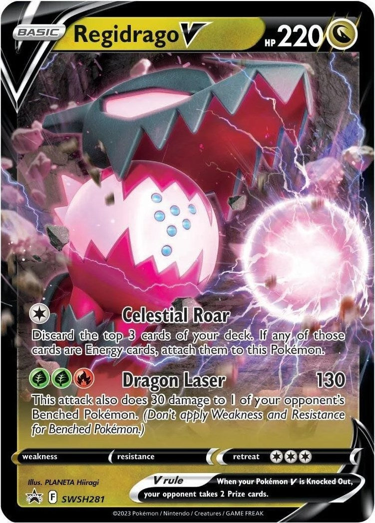 Regidrago V (SWSH281) [Sword & Shield: Black Star Promos] | Arkham Games and Comics