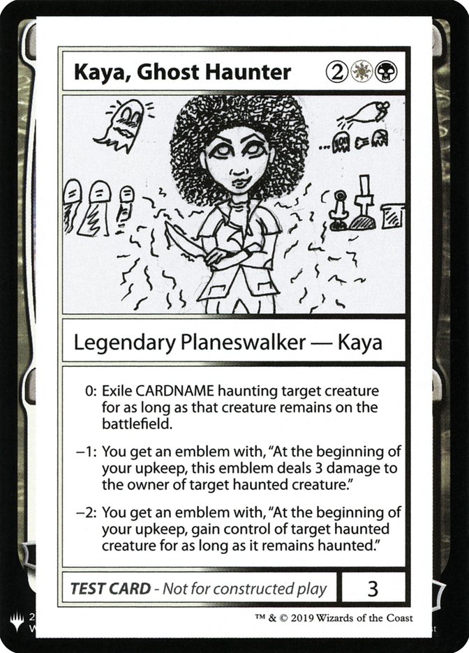 Kaya, Ghost Haunter [Mystery Booster Playtest Cards] | Arkham Games and Comics