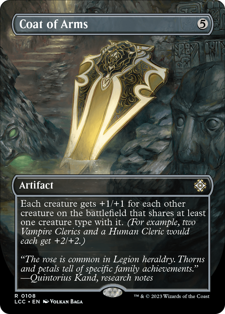 Coat of Arms (Borderless) [The Lost Caverns of Ixalan Commander] | Arkham Games and Comics