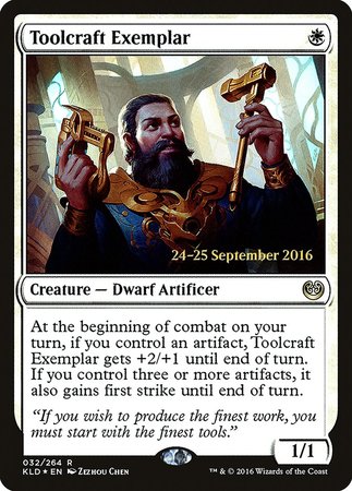 Toolcraft Exemplar [Kaladesh Promos] | Arkham Games and Comics