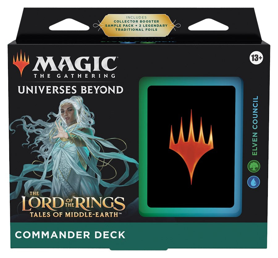 The Lord of the Rings: Tales of Middle-earth - Commander Deck (Elven Council) | Arkham Games and Comics