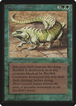 Thicket Basilisk [Limited Edition Beta] | Arkham Games and Comics