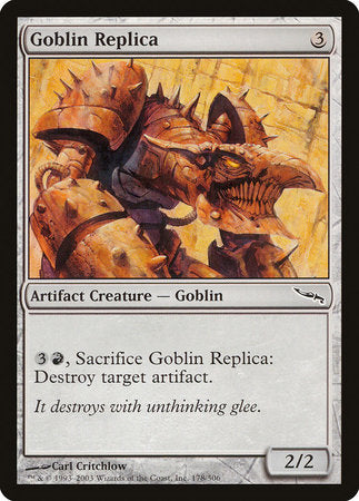 Goblin Replica [Mirrodin] | Arkham Games and Comics