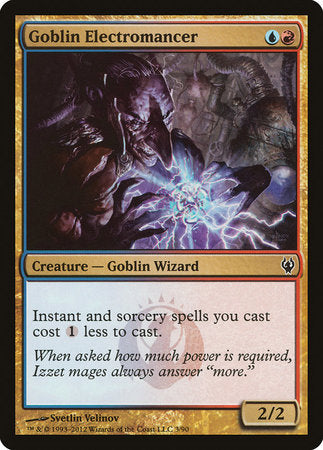 Goblin Electromancer [Duel Decks: Izzet vs. Golgari] | Arkham Games and Comics