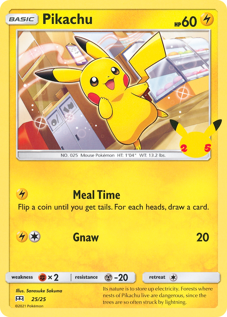 Pikachu (25/25) [McDonald's 25th Anniversary] | Arkham Games and Comics