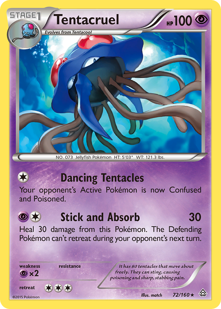 Tentacruel (72/160) [XY: Primal Clash] | Arkham Games and Comics