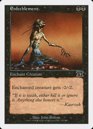 Enfeeblement [Classic Sixth Edition] | Arkham Games and Comics