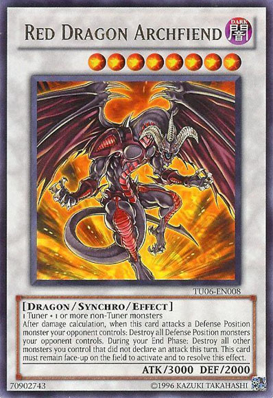 Red Dragon Archfiend [TU06-EN008] Rare | Arkham Games and Comics