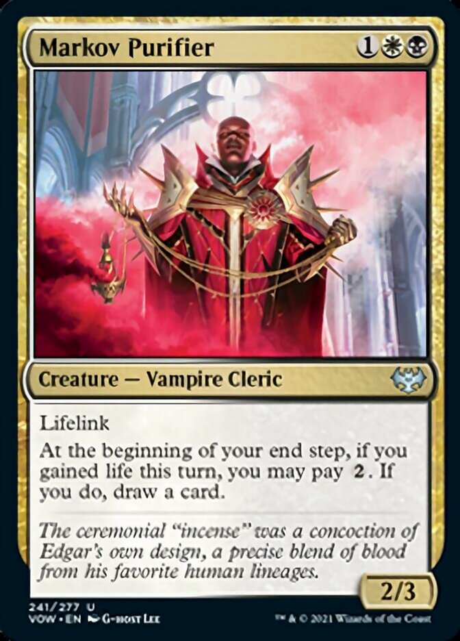 Markov Purifier [Innistrad: Crimson Vow] | Arkham Games and Comics