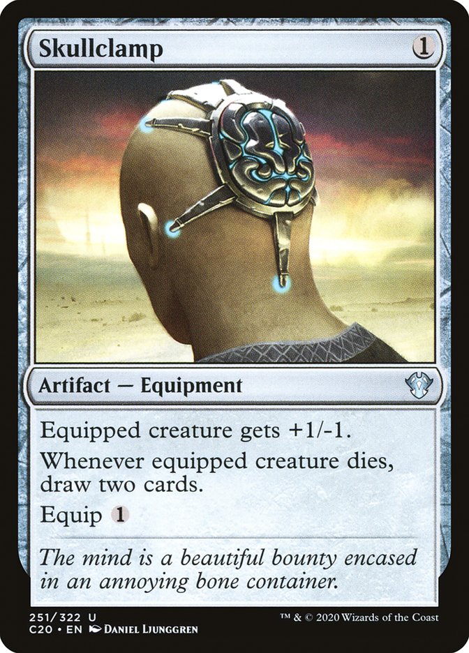 Skullclamp [Commander 2020] | Arkham Games and Comics