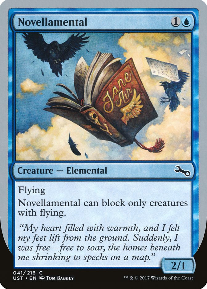 Novellamental ("My heart filled with warmth...") [Unstable] | Arkham Games and Comics