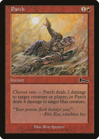 Parch [Urza's Legacy] | Arkham Games and Comics