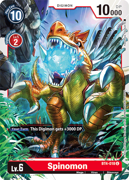 Spinomon [BT4-018] [Great Legend] | Arkham Games and Comics