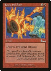Rack and Ruin [Urza's Legacy] | Arkham Games and Comics