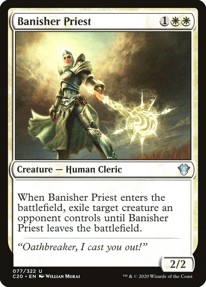 Banisher Priest [Commander 2020] | Arkham Games and Comics