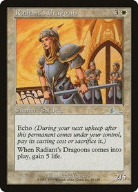 Radiant's Dragoons [Urza's Legacy] | Arkham Games and Comics