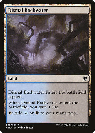 Dismal Backwater [Khans of Tarkir] | Arkham Games and Comics