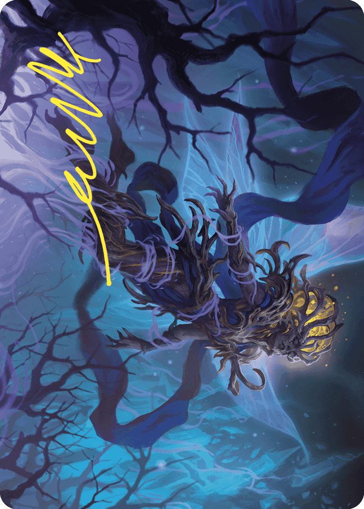 Sleep-Cursed Faerie Art Card (Gold-Stamped Signature) [Wilds of Eldraine Art Series] | Arkham Games and Comics