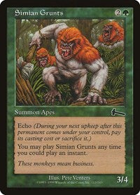 Simian Grunts [Urza's Legacy] | Arkham Games and Comics