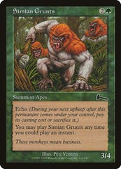 Simian Grunts [Urza's Legacy] | Arkham Games and Comics